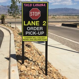 Taco-Cabana-Staked-Stop-Order-Pickup-Sign