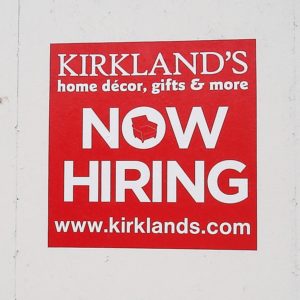 Kirklands-Coronado-Center-Now-Hiring-Wall-Graphic