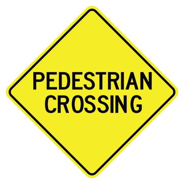 Pedestrian Crossing Sign - MUTCD Compliant