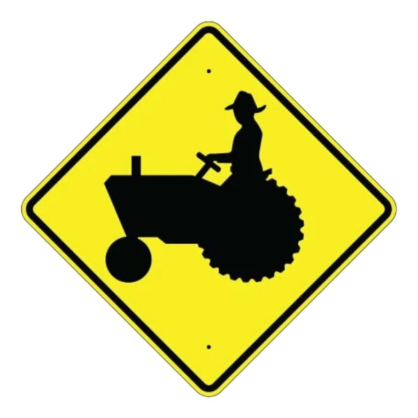 Tractor Sign - MUTCD Compliant