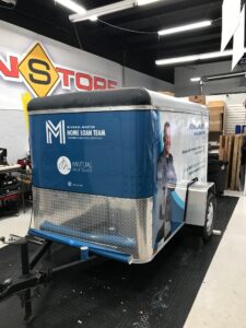 Michael Martin trailer - front