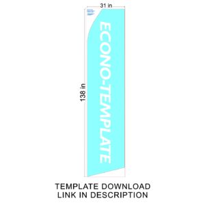 Custom Econo Flag Template
