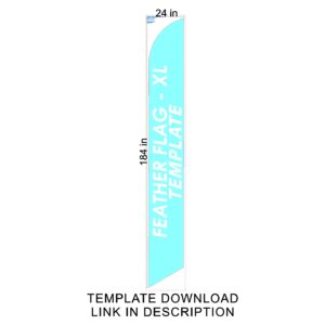 Custom xlarge Flag Template