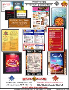 Posters - Standard Specs