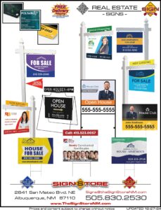 Real Estate - Signs Spec