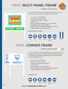 Multi-Panel and Corner Frame - pg 6