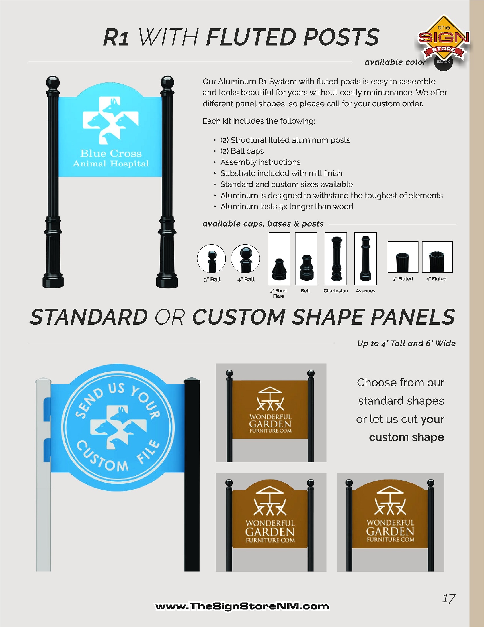 R1 Fluted Posts and Stand Custom Panels - pg 17