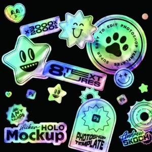 Kiss Cut Stickers-Holographic1
