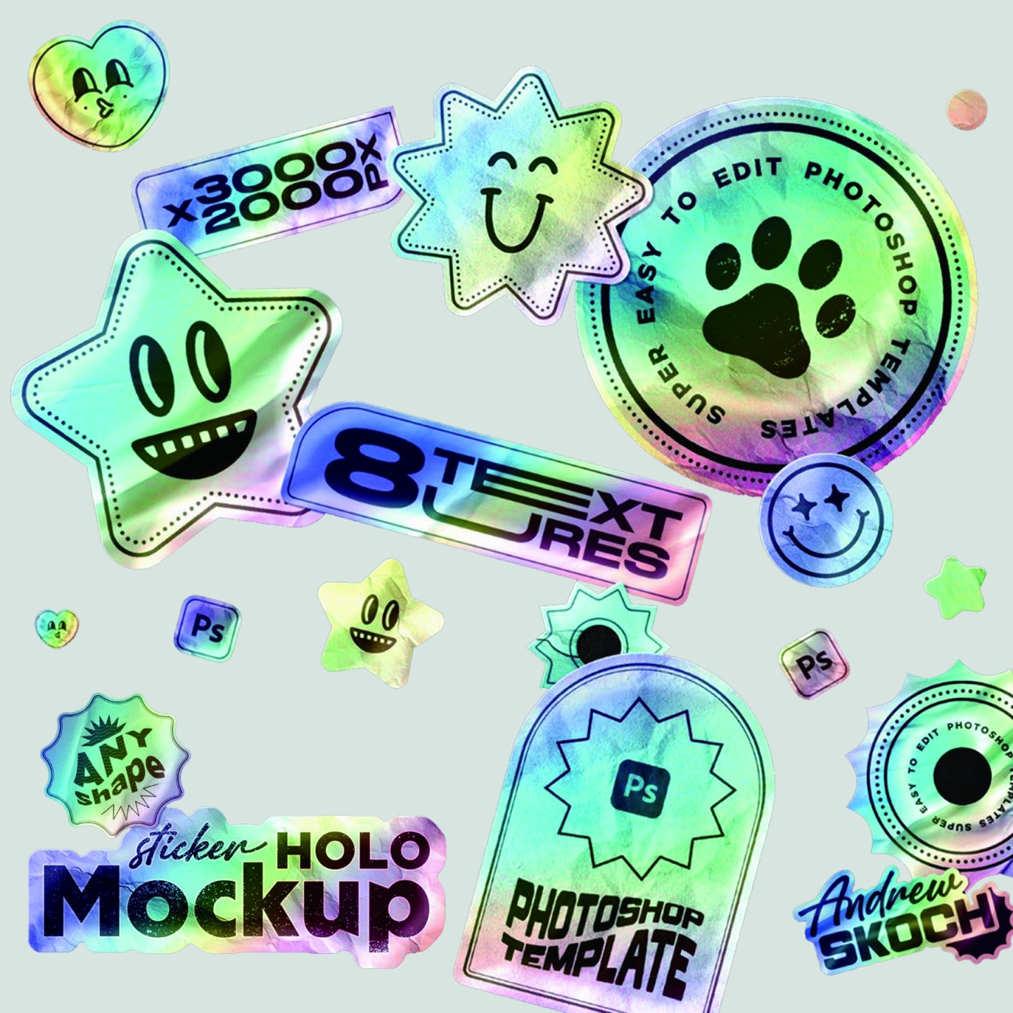 Kiss Cut Stickers-Holographic2