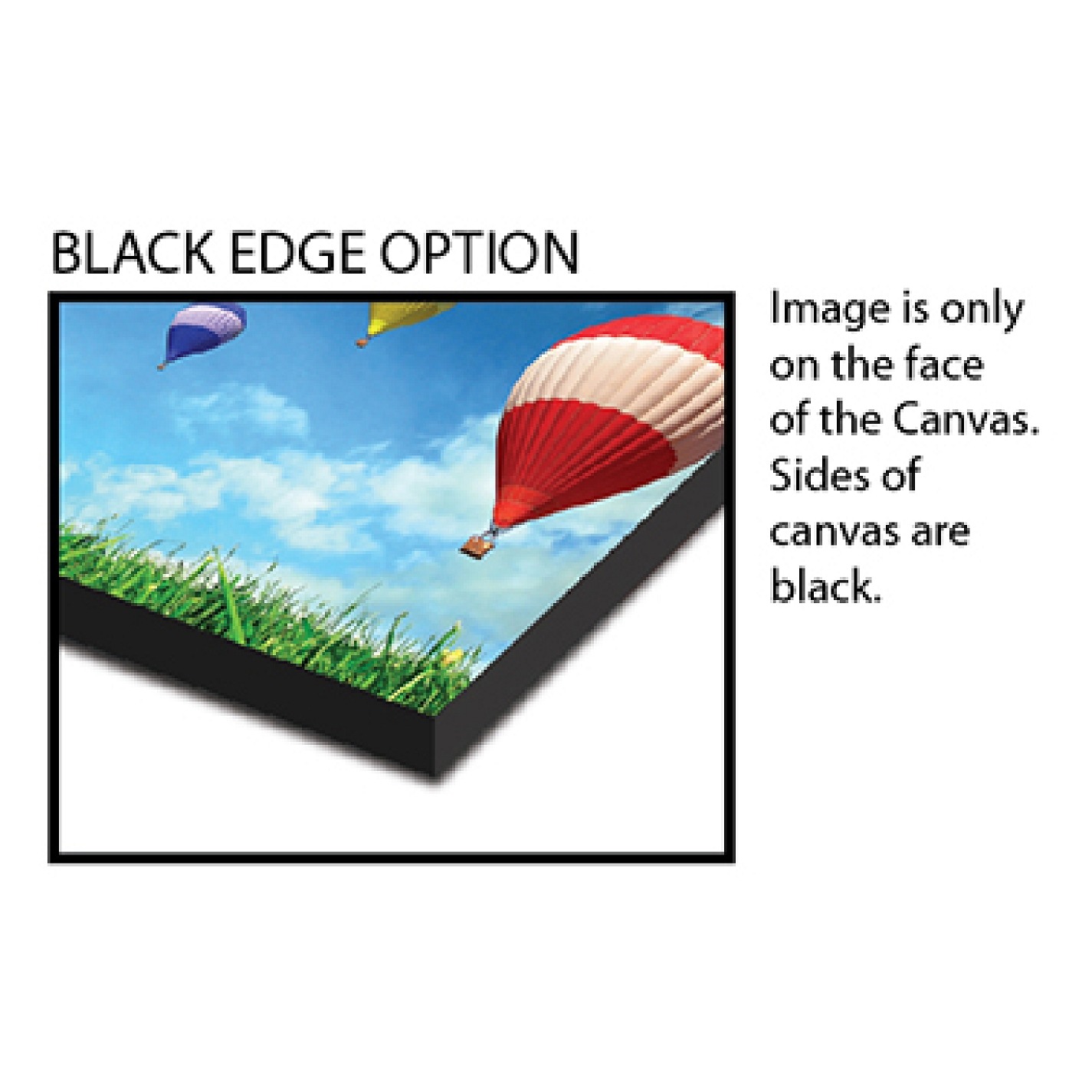 canvas-black edge