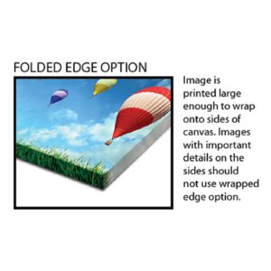 canvas-folded edge