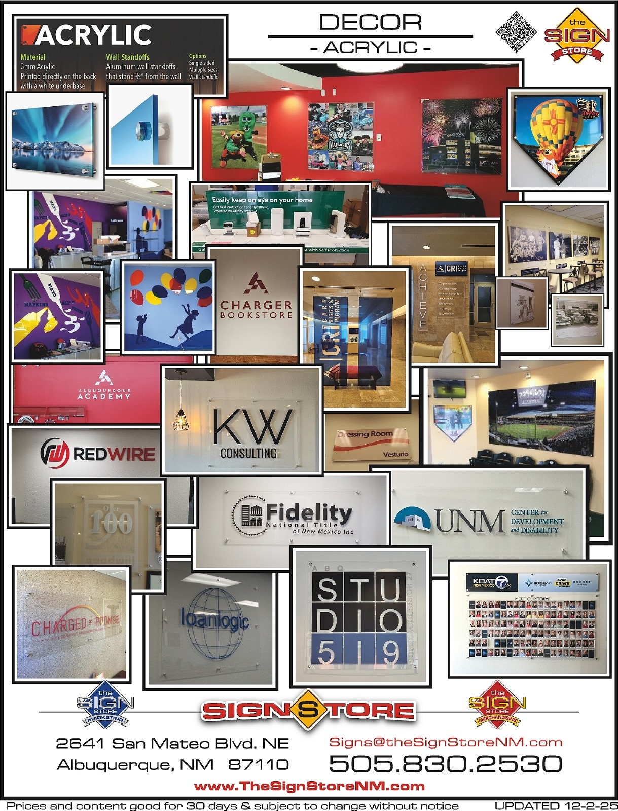 1 - Decor - Acrylic Gallery