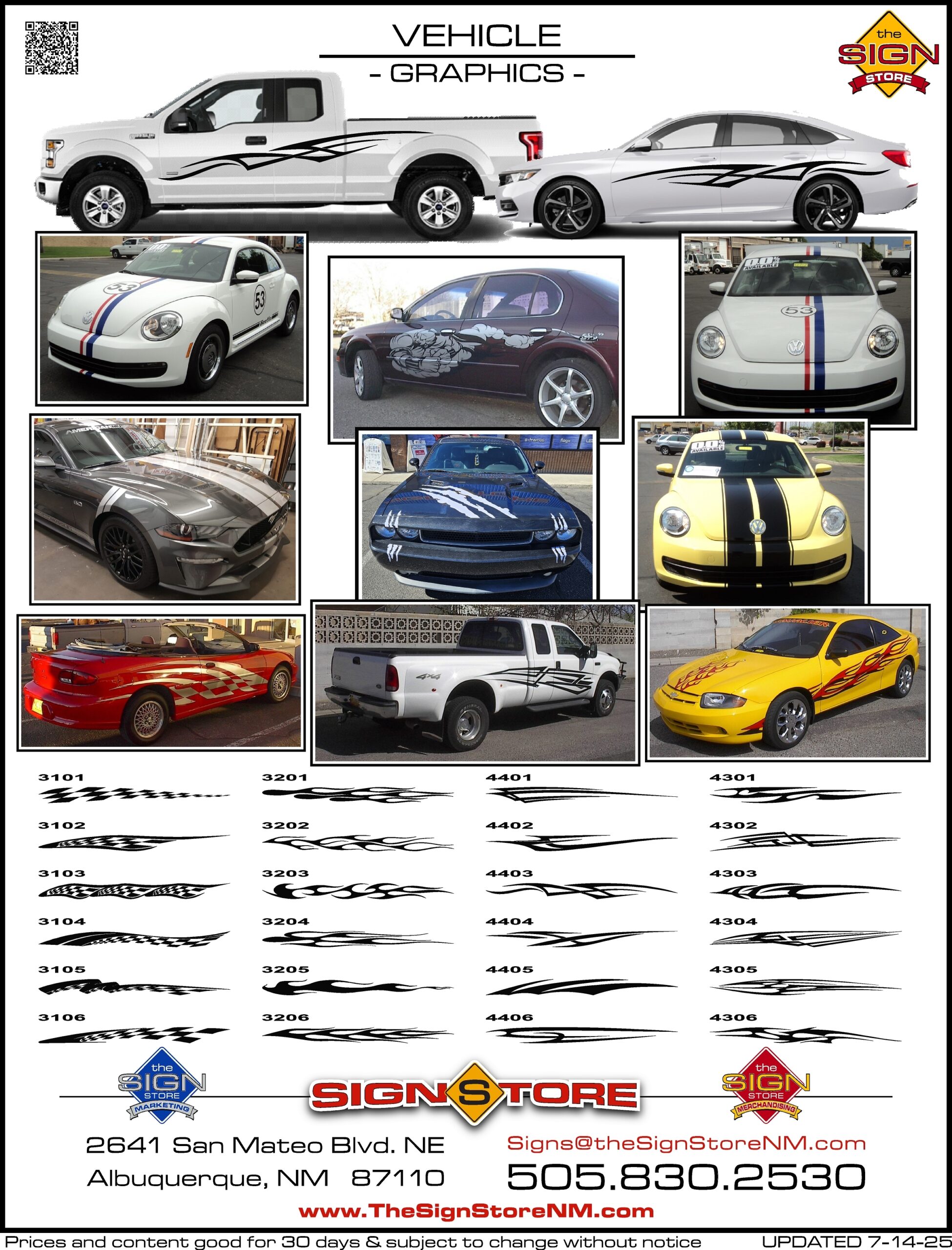 8 - Vehicle Decals - Full Side Gallery