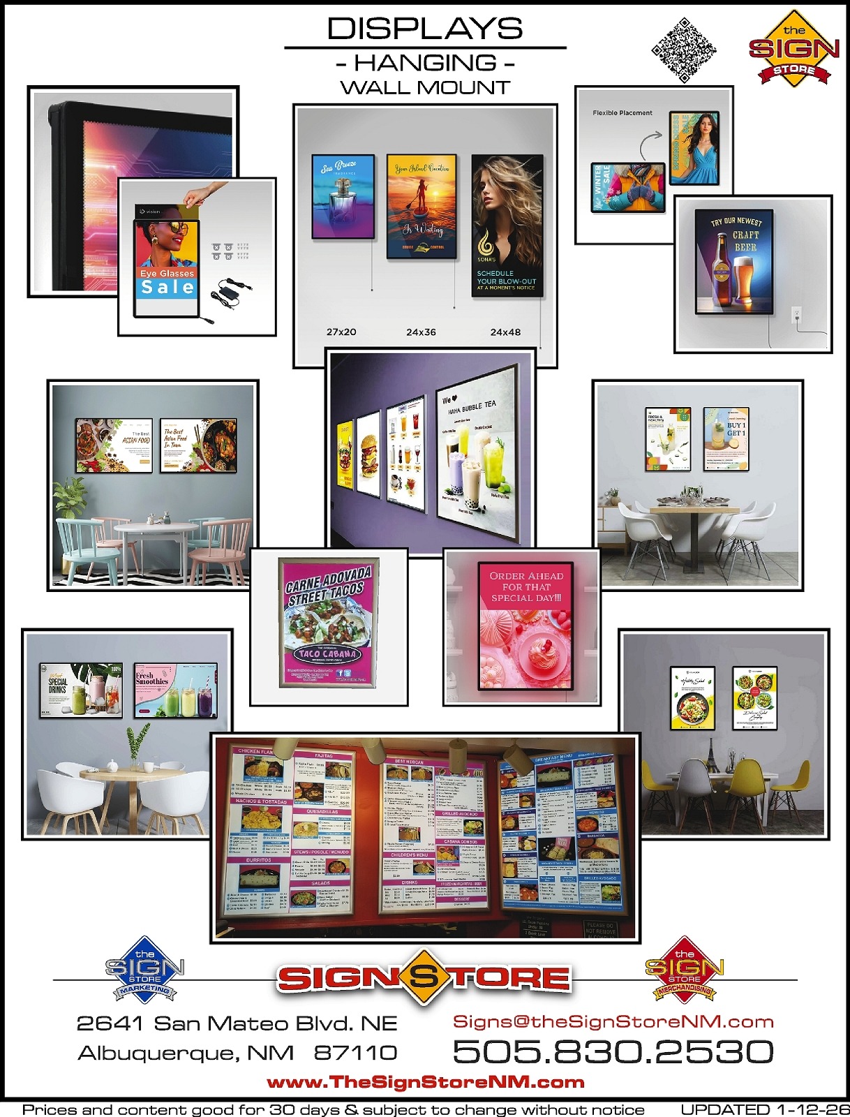 10 - Displays - Hanging - Wall Mount Gallery