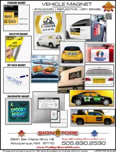 1 - Vehicle - Magnet - Standard