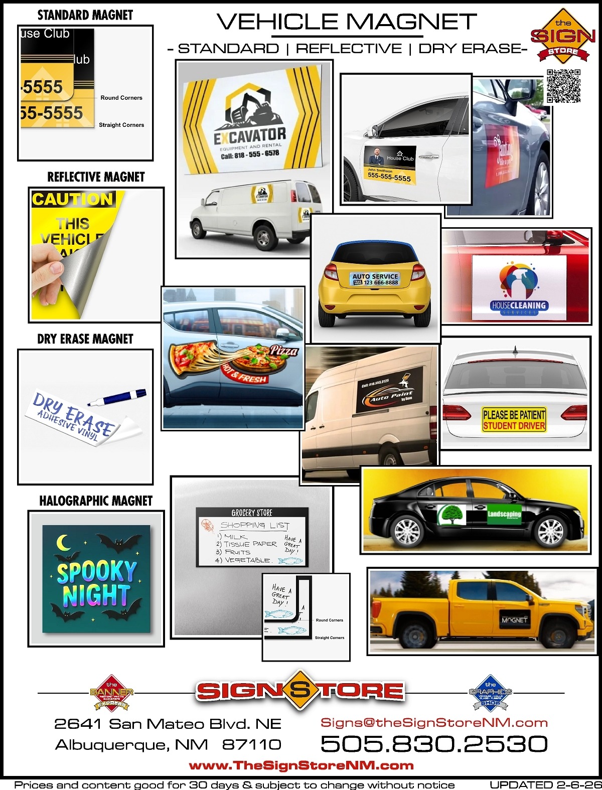 1 - Vehicle - Magnet - Standard