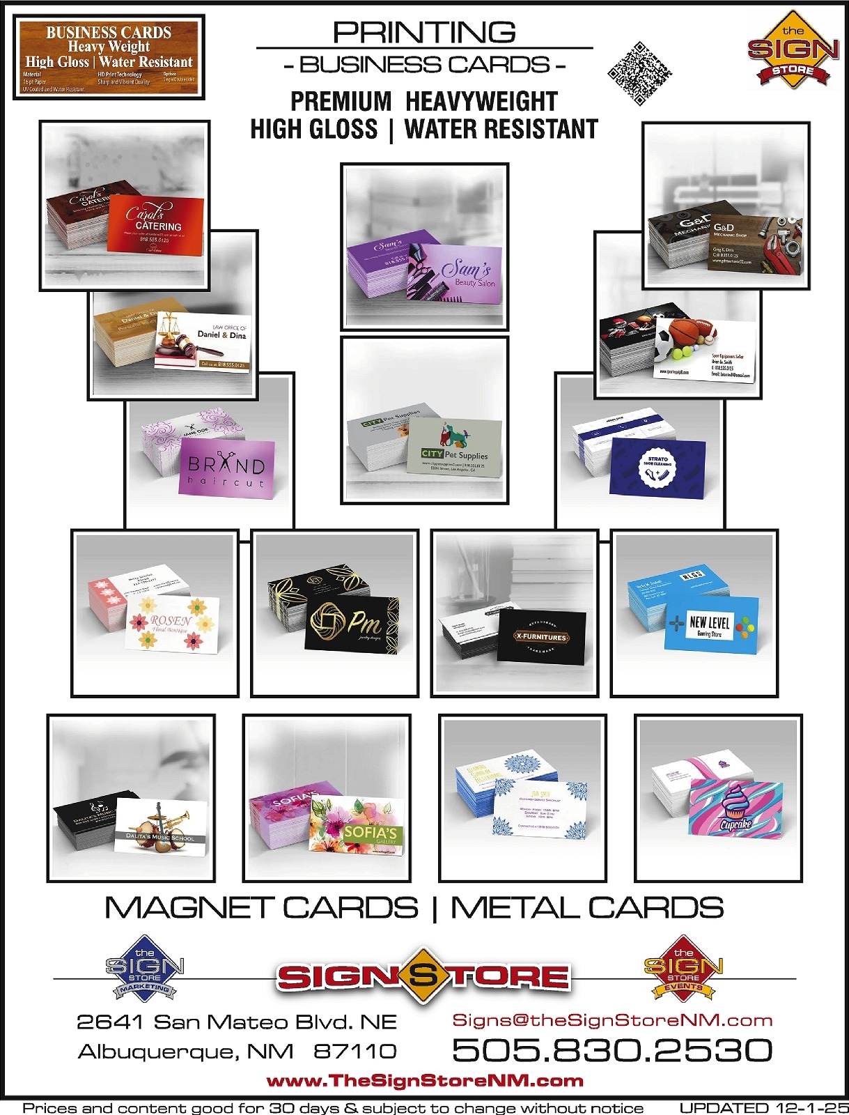 3 - Printing - Business Cards Gallery