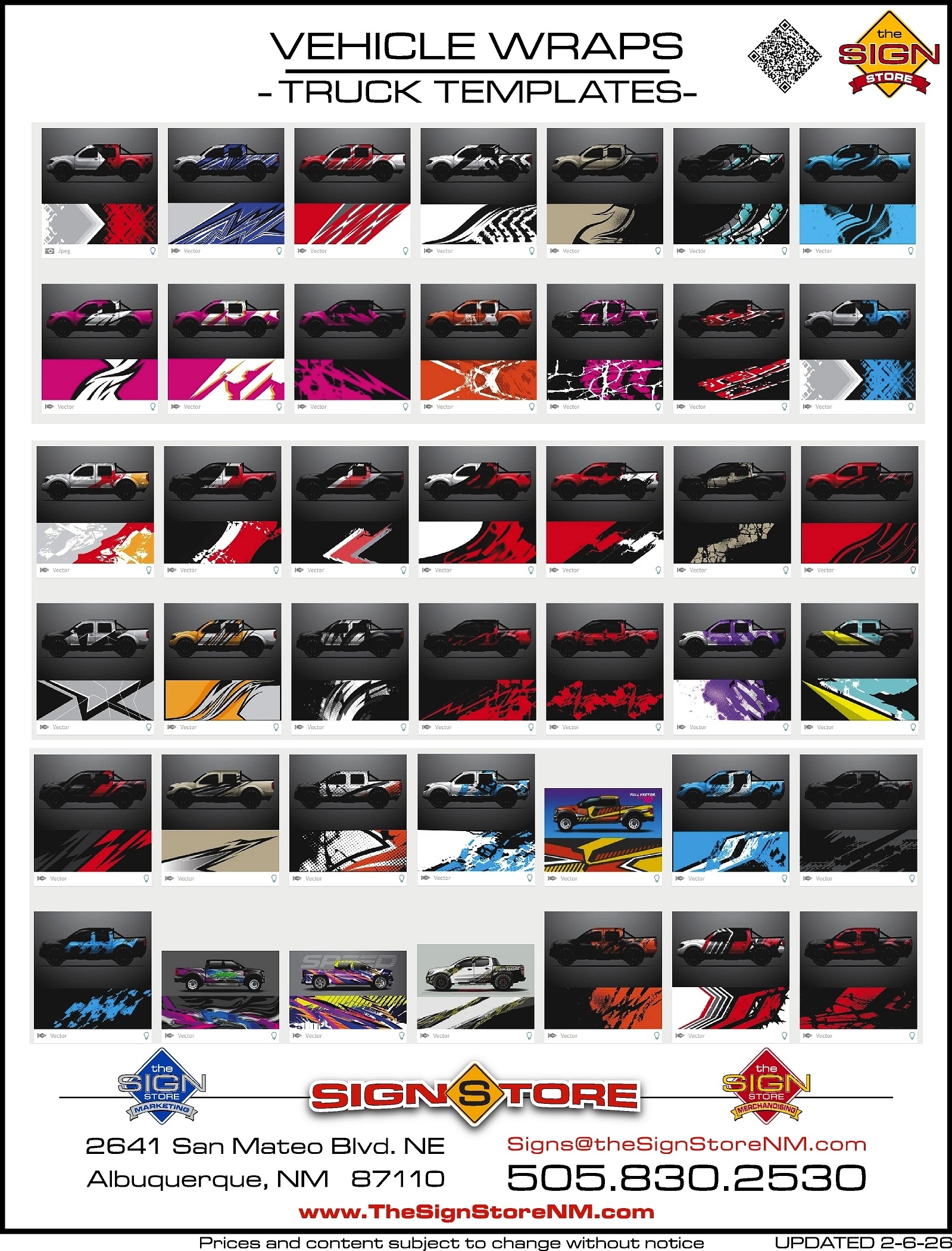 4 - Vehicle Wraps - Truck Templates