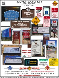 Signs - Exterior - Metal ACM - Industrial Gallery