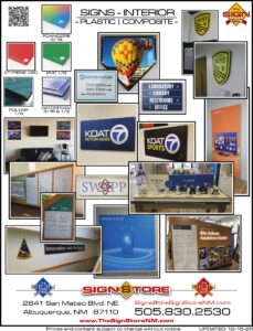 Signs - Interior - Plastic Gallery