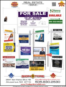 03 - Real Estate - Signs Gallery