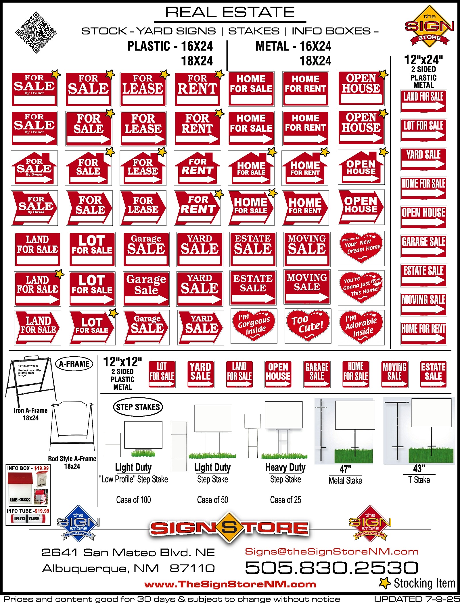 06 - Real Estate - Stock - Yard Signs