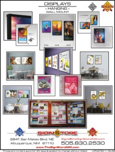 21 - Displays - Hanging - Wall Mount Gallery
