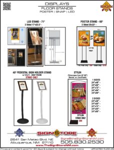 Displays - Floor Stands