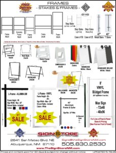 Frames - Stakes & Frames