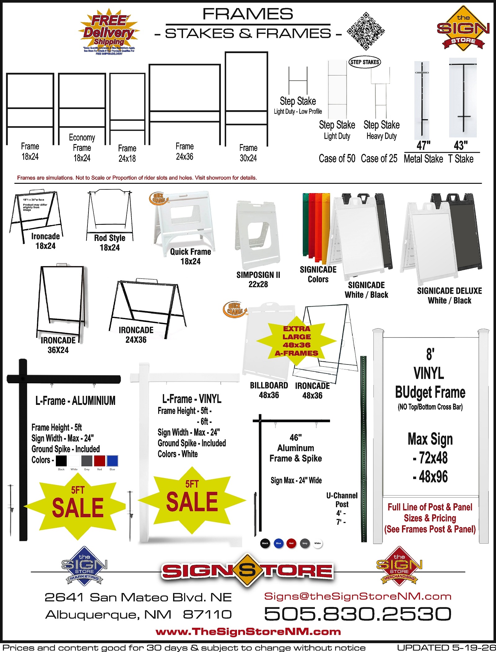 Frames - Stakes & Frames