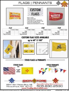 Displays - Flags - Pennants