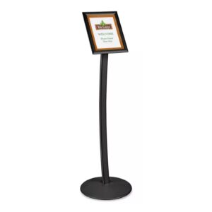 pedestal floor stand - blk